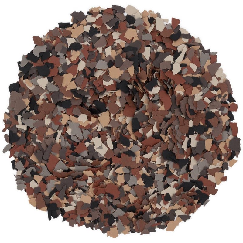 Epoxy FX Epoxy Flakes 1/4" (5 Pounds) - Floor Flakes for Decorative Floors and Crafts (973 Robin) - Image 2